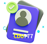 Tornar-se um membro do CDU777 é muito simples
